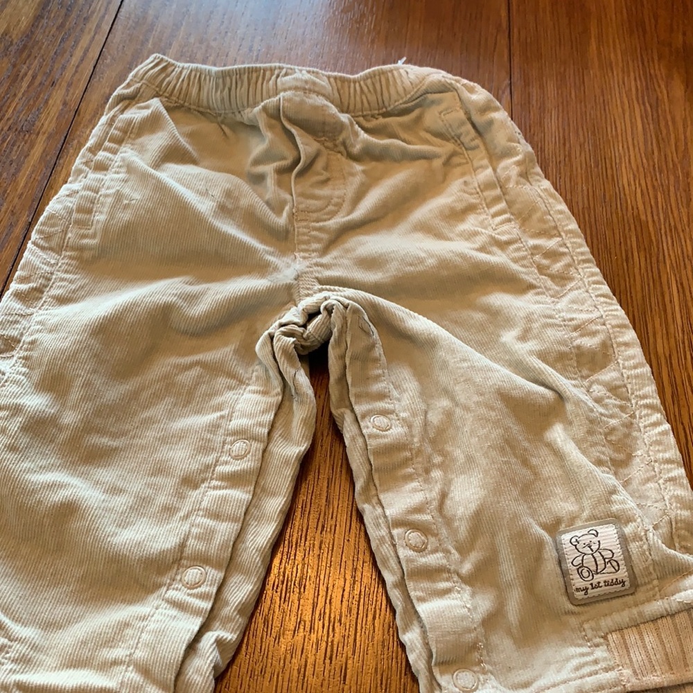 Carter’s size 12 months tan corduroy pants